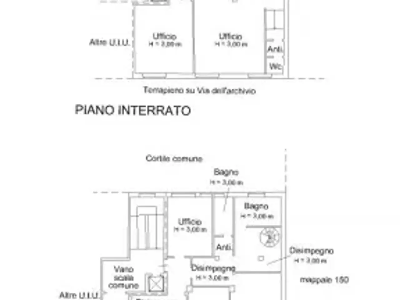 Ufficio in Via dell'Archivio 9, Novara, {3} - Planimetria 1