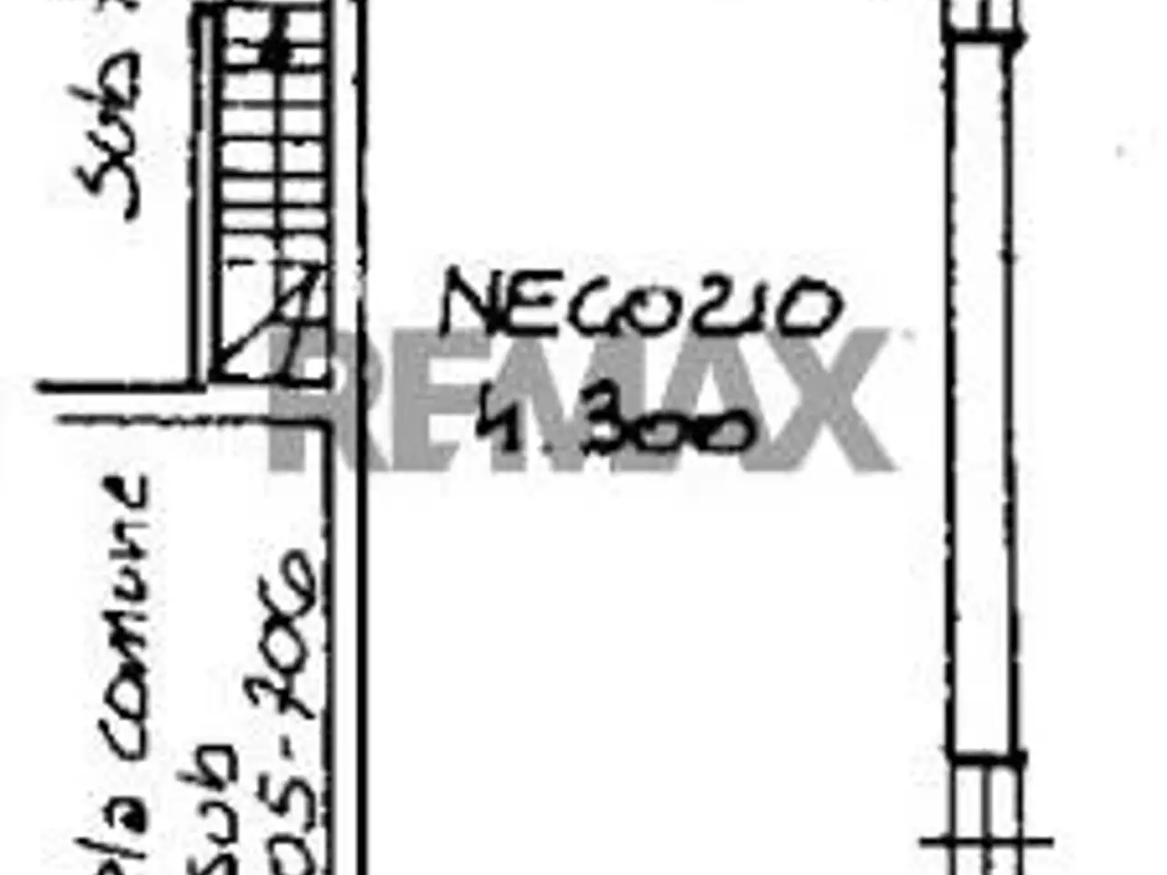 Negozio in Via San Francesco d\'Assisi 213, Calusco D'Adda, {3} - Planimetria 1