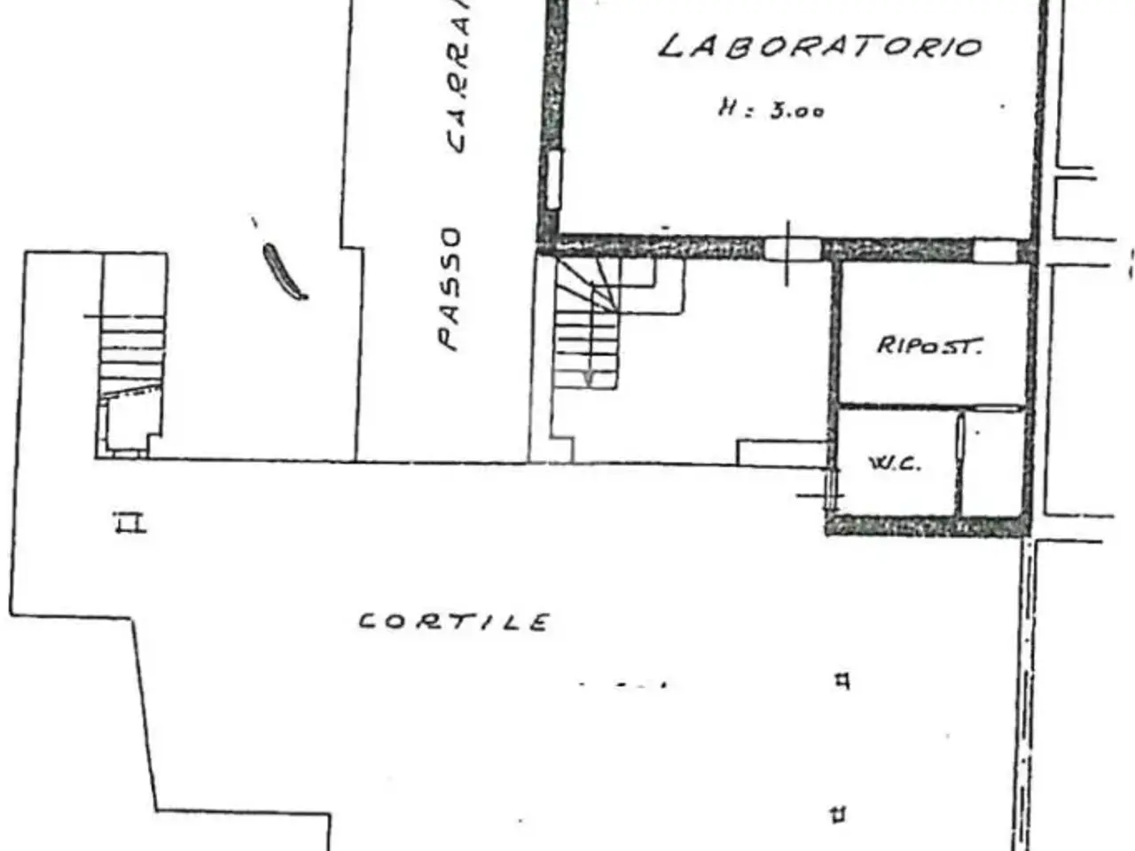 Laboratorio in Corso Magenta 73, Legnano, {3} - Planimetria 1