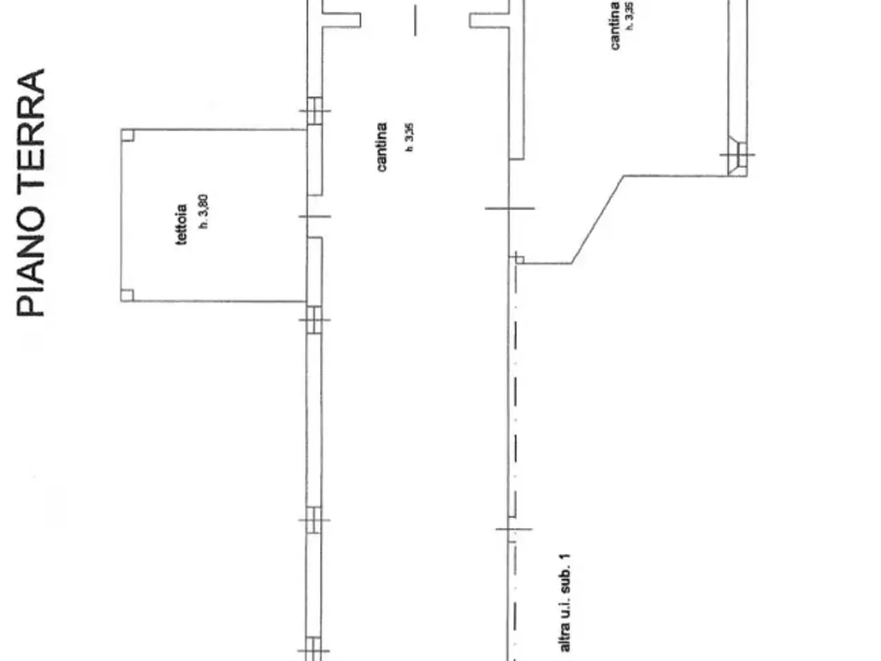 Magazzino in Via Quattro Novembre 35, San Giovanni Al Natisone, {3} - Planimetria 1