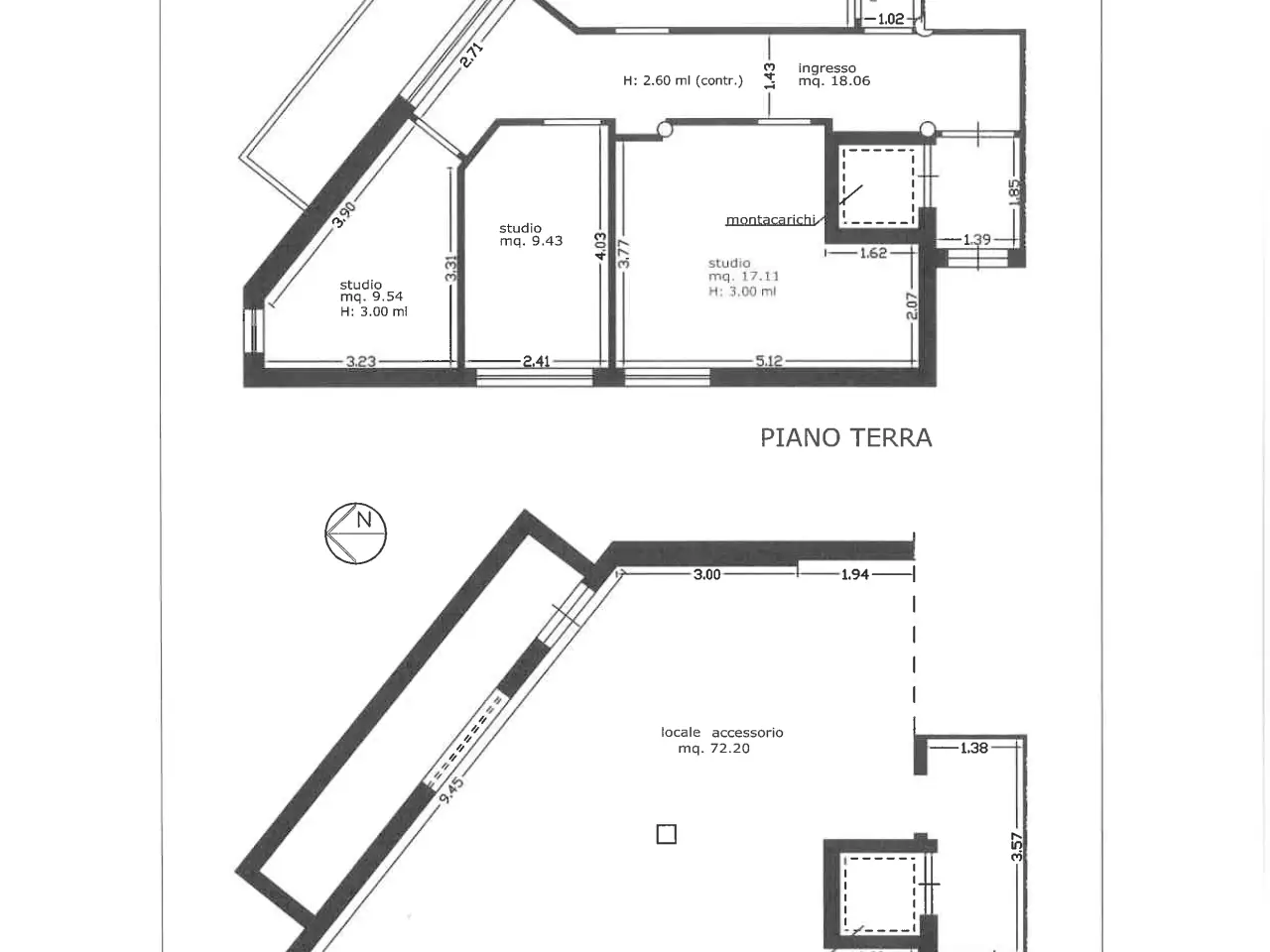Ufficio in di Tiglio 878, Lucca, {3} - Planimetria 1