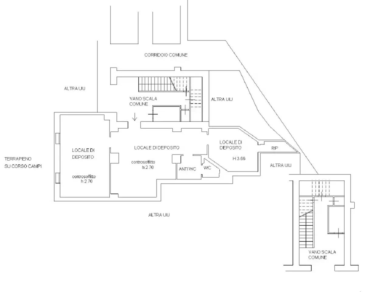 Ufficio in Corso Campi 1, Cremona, {3} - Planimetria 1
