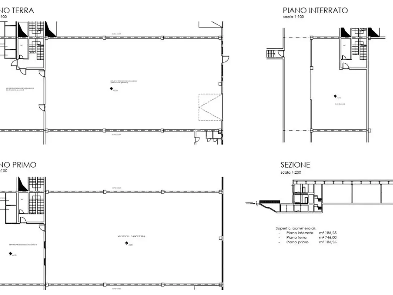 Capannone in Via Palazzolo 1, Capriolo, {3} - Planimetria 1