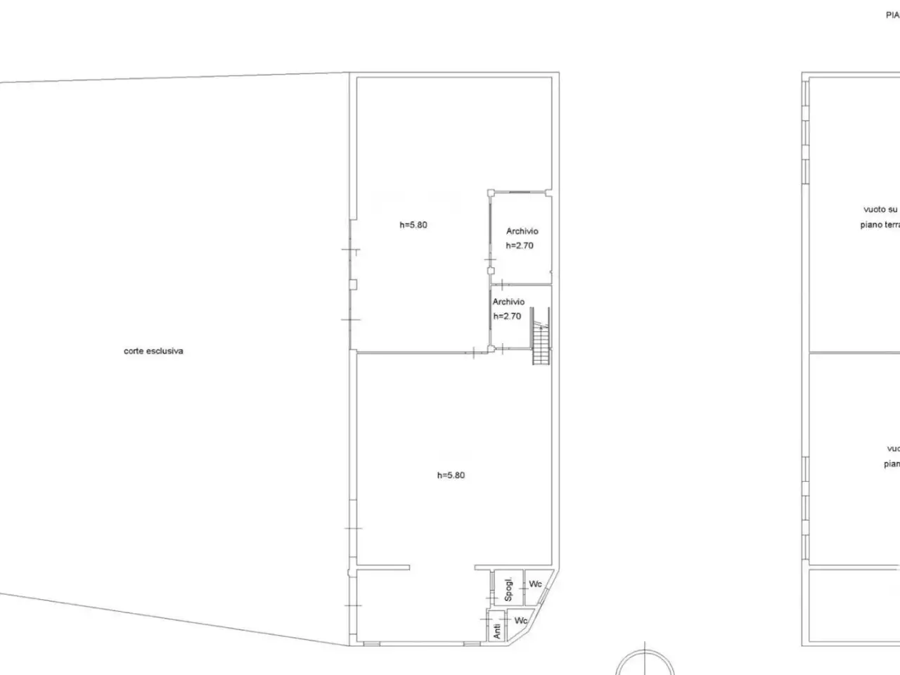 Negozio in Via Verona, Sirmione, {3} - Planimetria 1