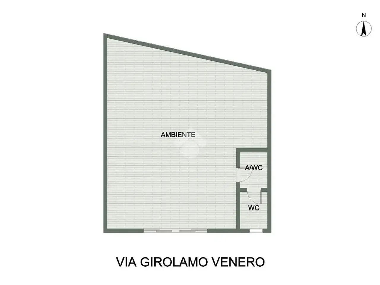 Negozio in Via Venero 149, Monreale, {3} - Planimetria 1