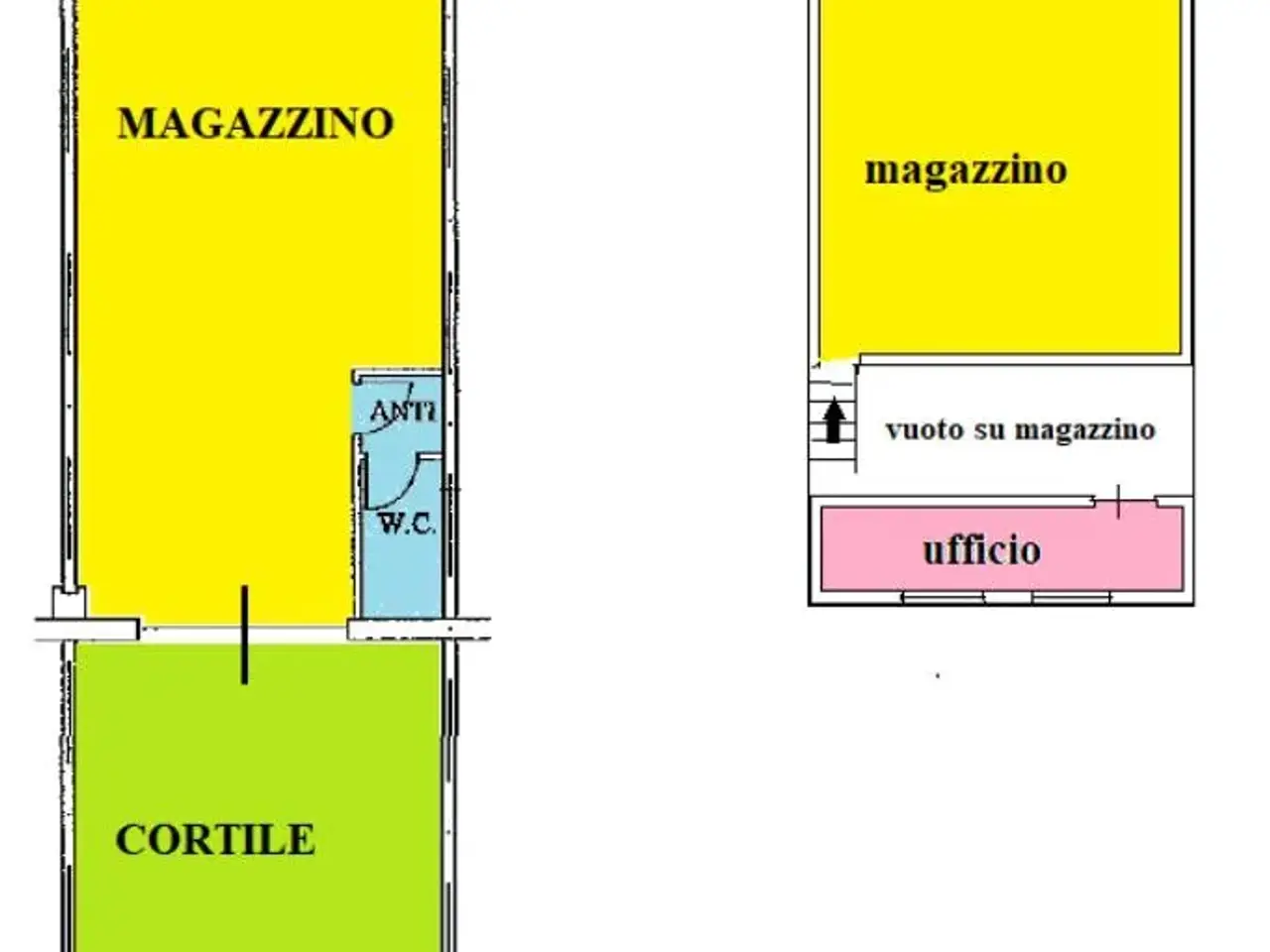 Capannone in Via Aldo Moro 51, Alessandria, {3} - Planimetria 1