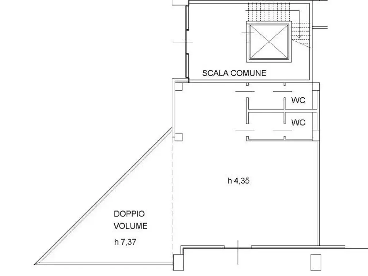 Negozio in Via Ferraris 14c, Fidenza, {3} - Planimetria 1