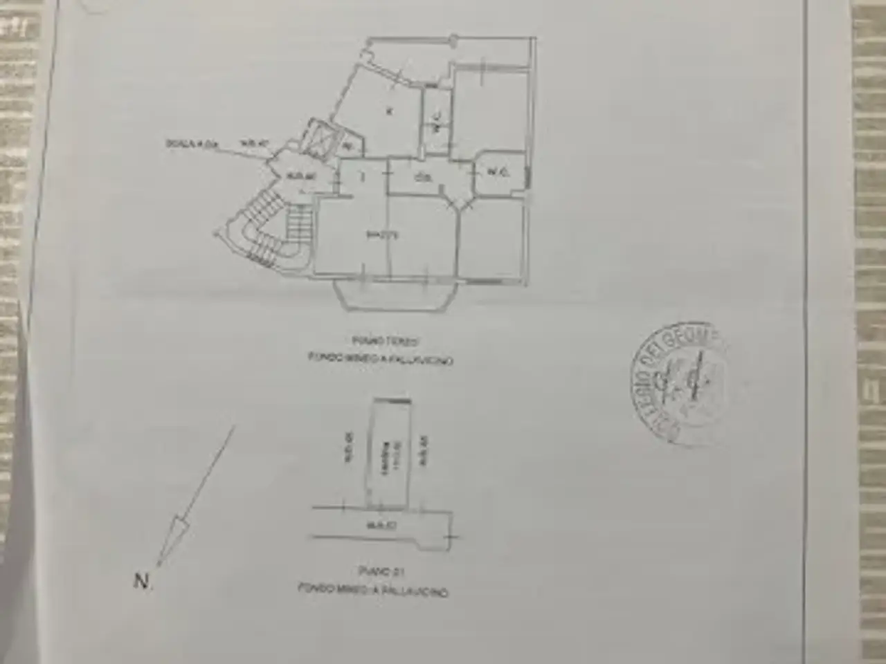 Quadrilocale in vendita, Fondo Mineo, Palermo - Planimetria 1