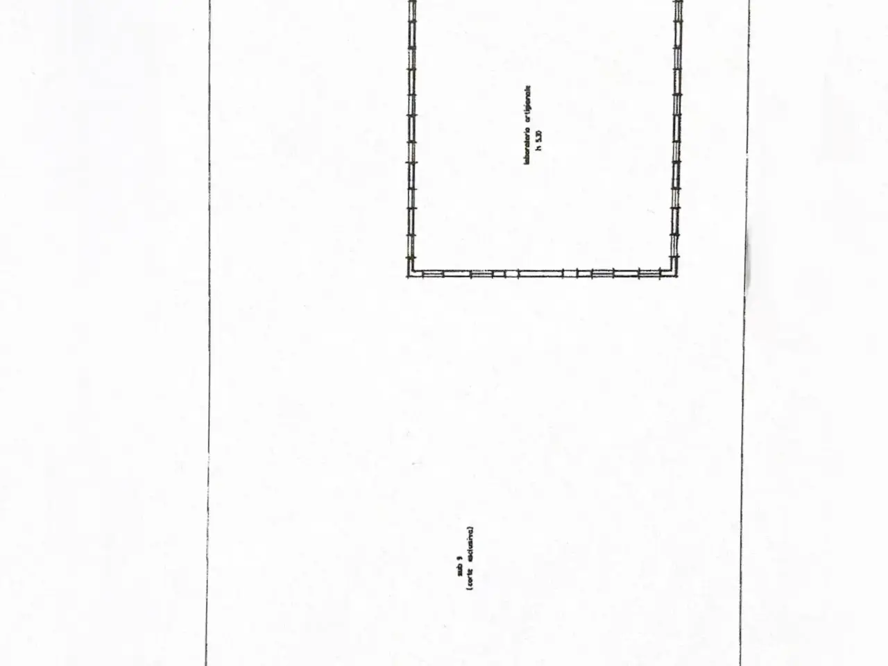 Capannone in Località Ca' del Vento 211, Novafeltria, {3} - Planimetria 1