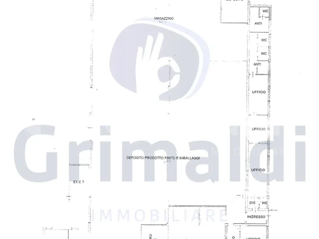 Capannone in Via Risorgimento, Limena, {3} - Planimetria 1