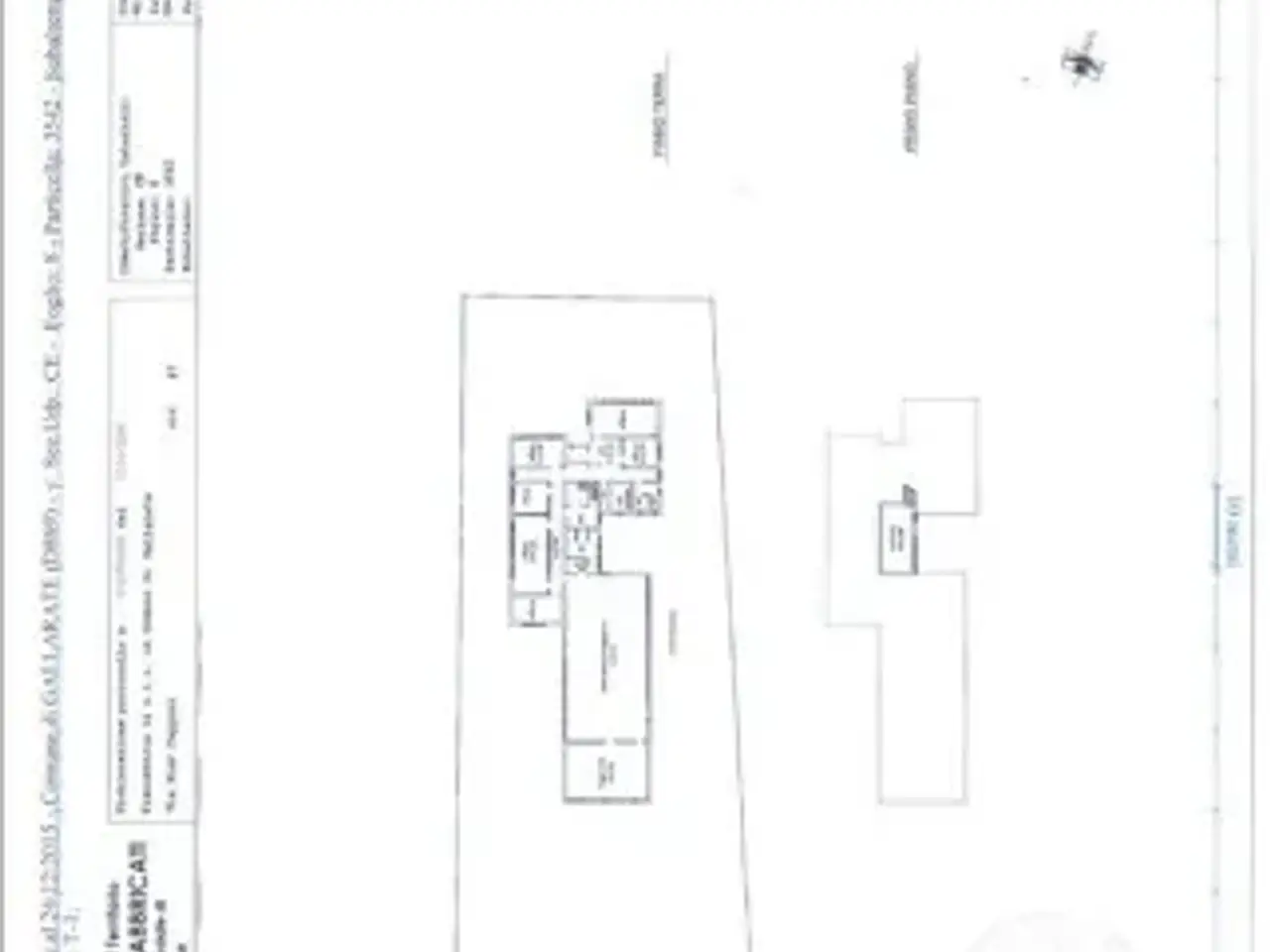 Capannone in Via Pier Capponi 87, Gallarate, {3} - Planimetria 1