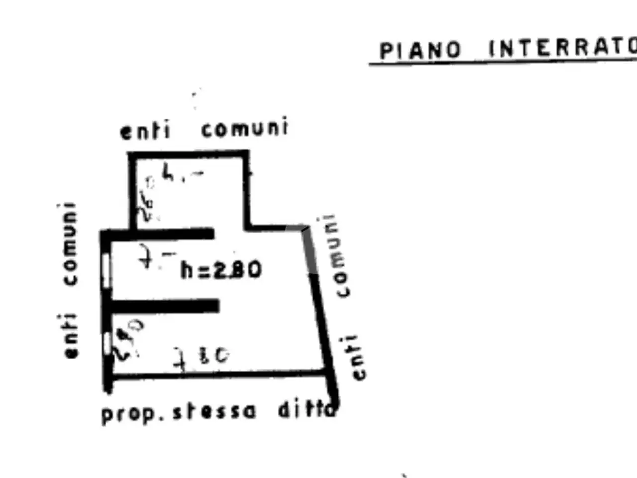 Magazzino in Galleria Mazzini 1, Seregno, {3} - Planimetria 1