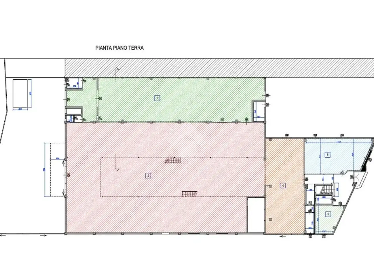 Capannone in Via Tosco Romagnola 330, Calcinaia, {3} - Planimetria 1