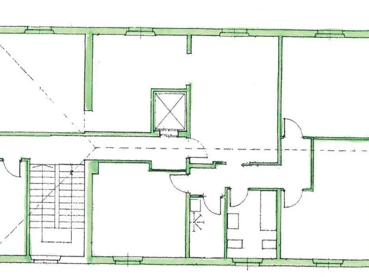 Ufficio condiviso in affitto, Corso Giacomo Matteotti 140, Montecatini Terme - Planimetria 1