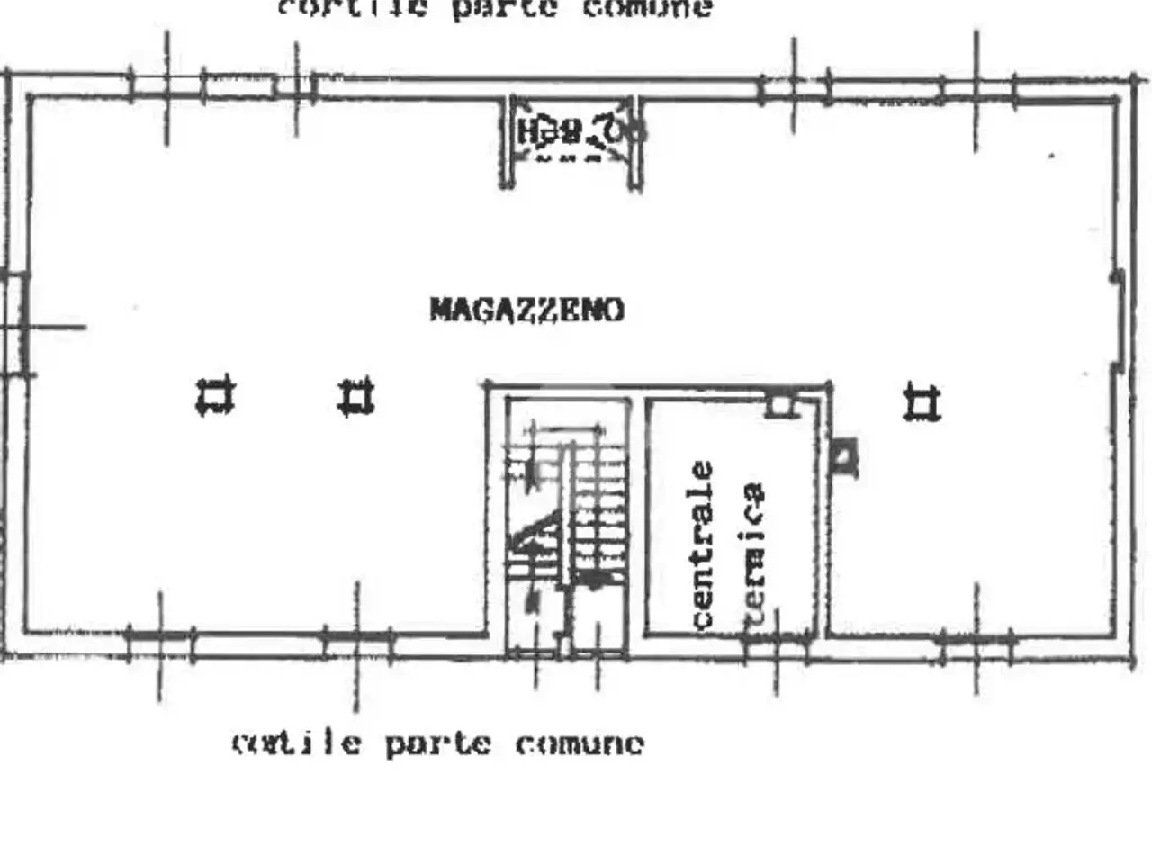 Magazzino in Via Luca della Robbia 3, Lissone, {3} - Planimetria 1