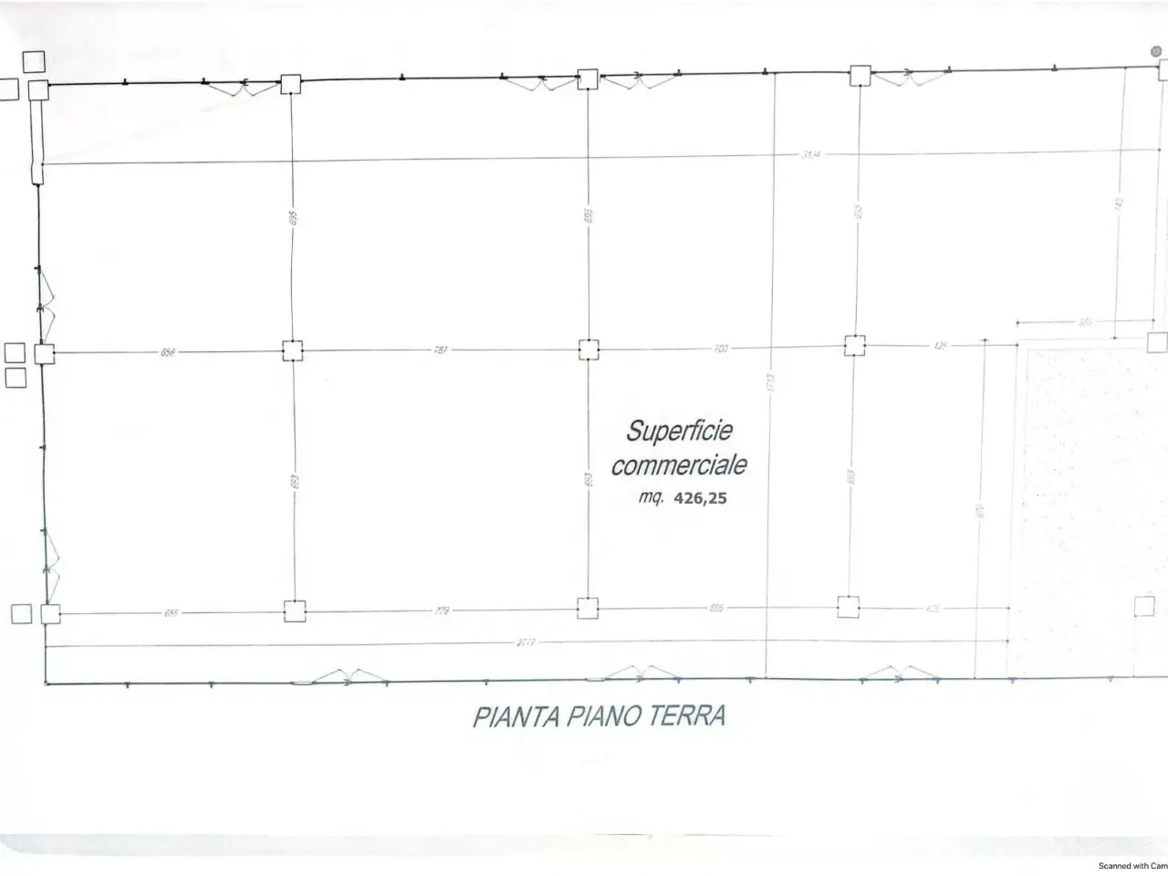 Negozio in Piazza l. Tenco, Jesolo, {3} - Planimetria 1
