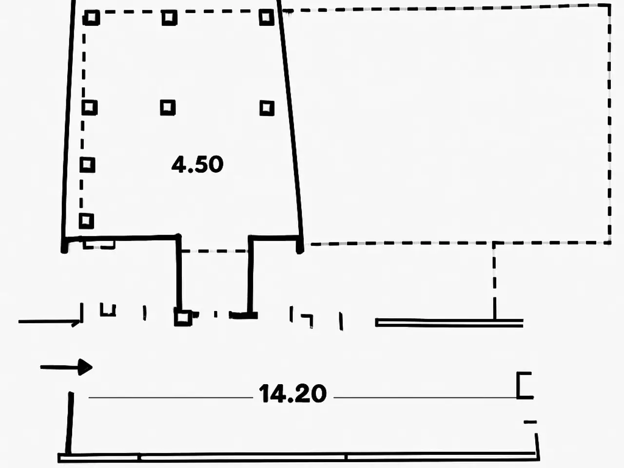 Deposito in , San Lorenzo Al Mare, {3} - Planimetria 1