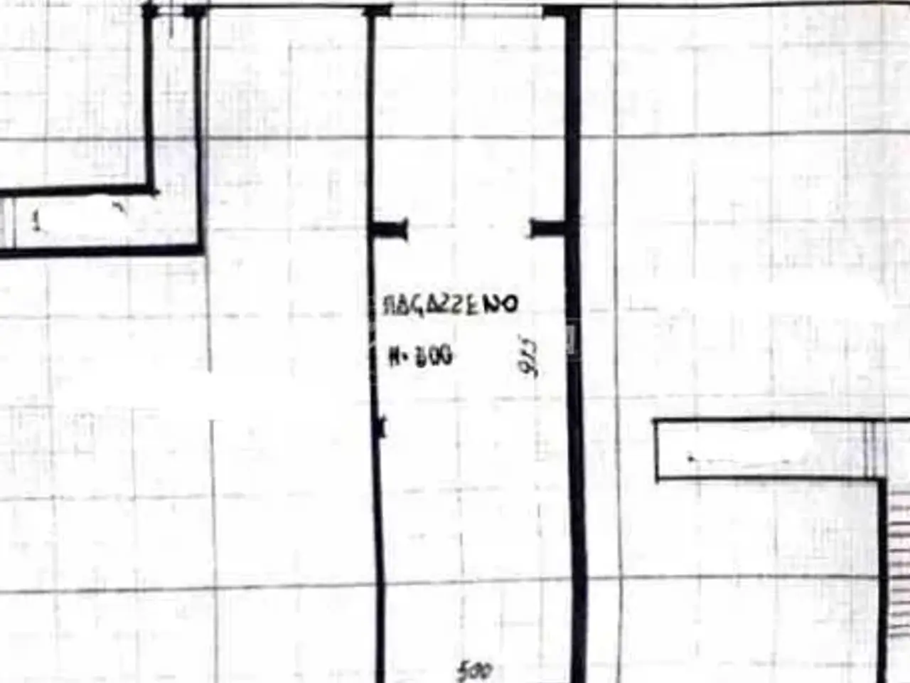 Magazzino in Via Falconi 10, Piacenza, {3} - Planimetria 1