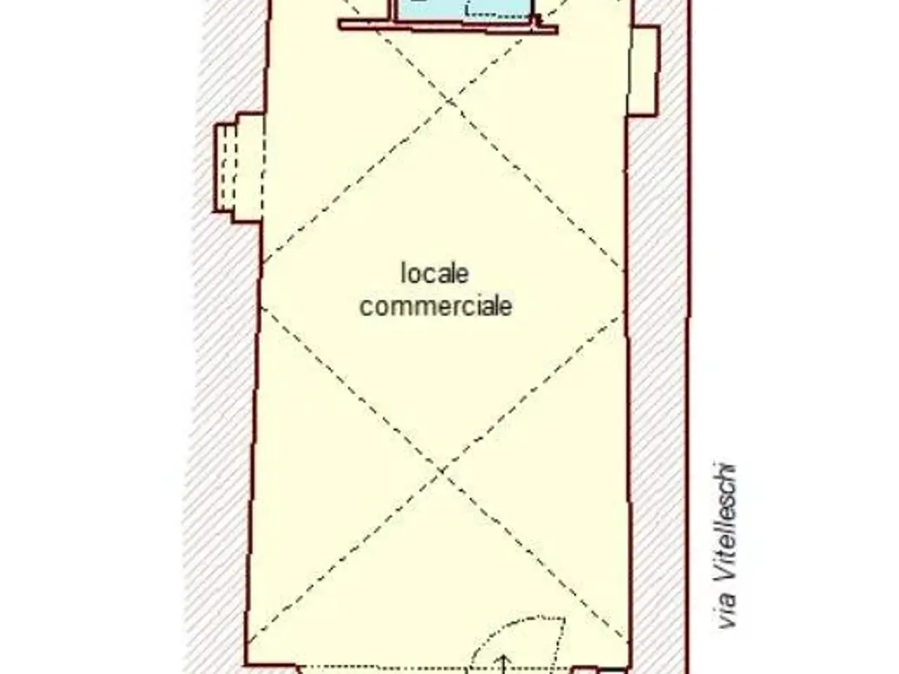 Ufficio in Via Antonio Gramsci 83, Foligno, {3} - Planimetria 1