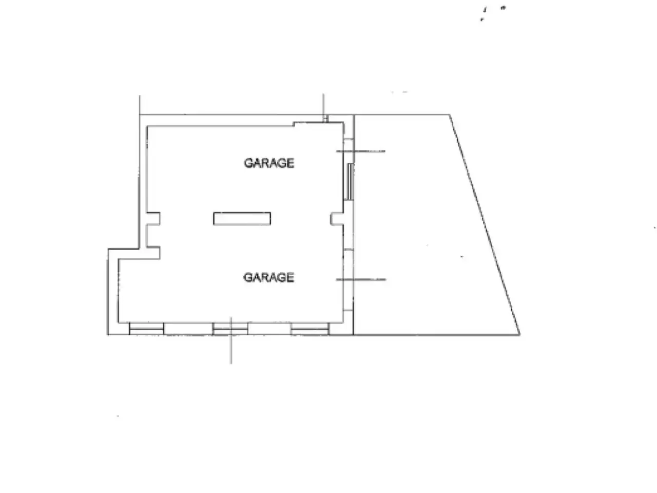 Magazzino in , Monte San Giusto, {3} - Planimetria 1