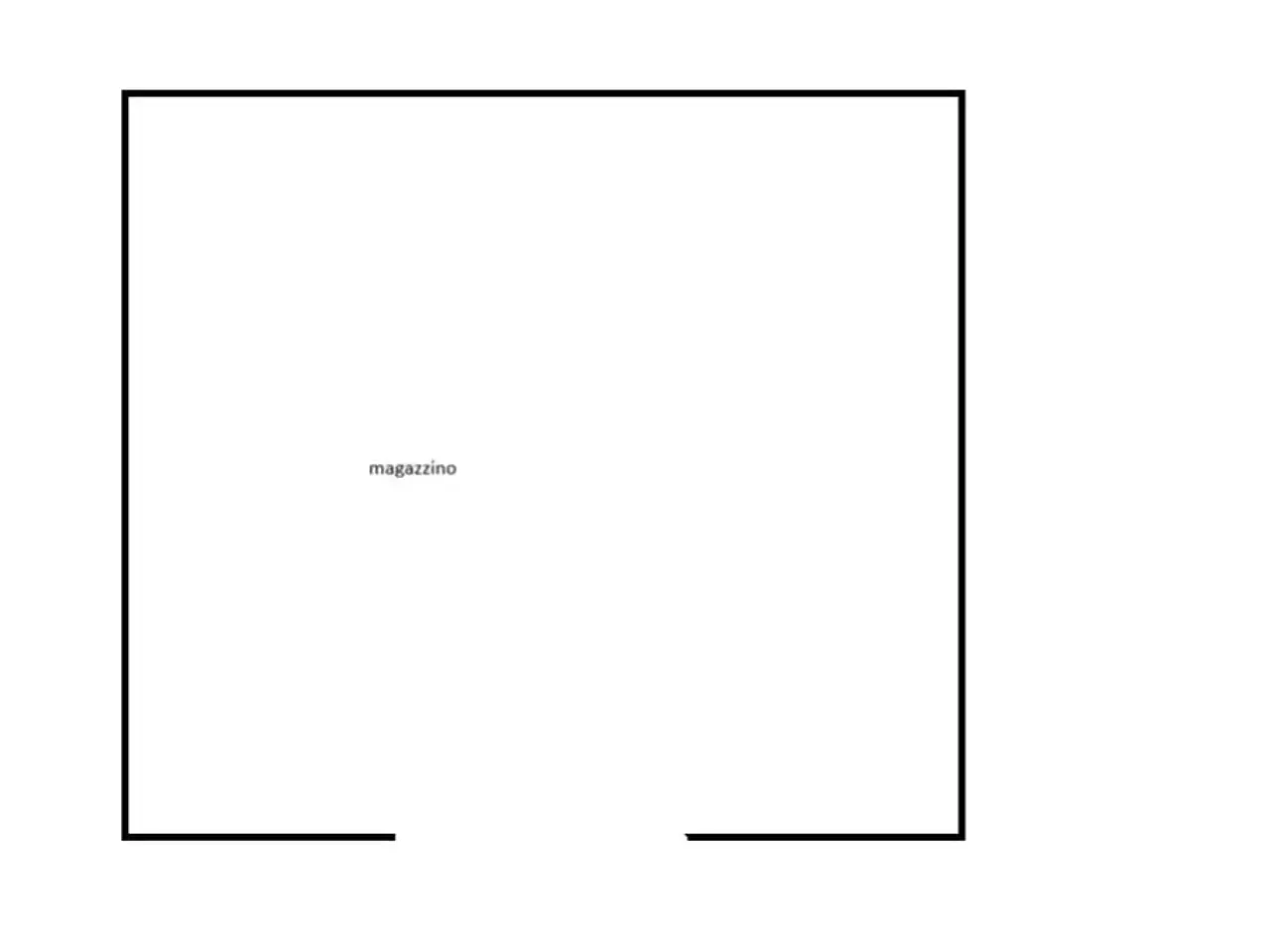 Magazzino in Via Ninola 1, Calcinate, {3} - Planimetria 1