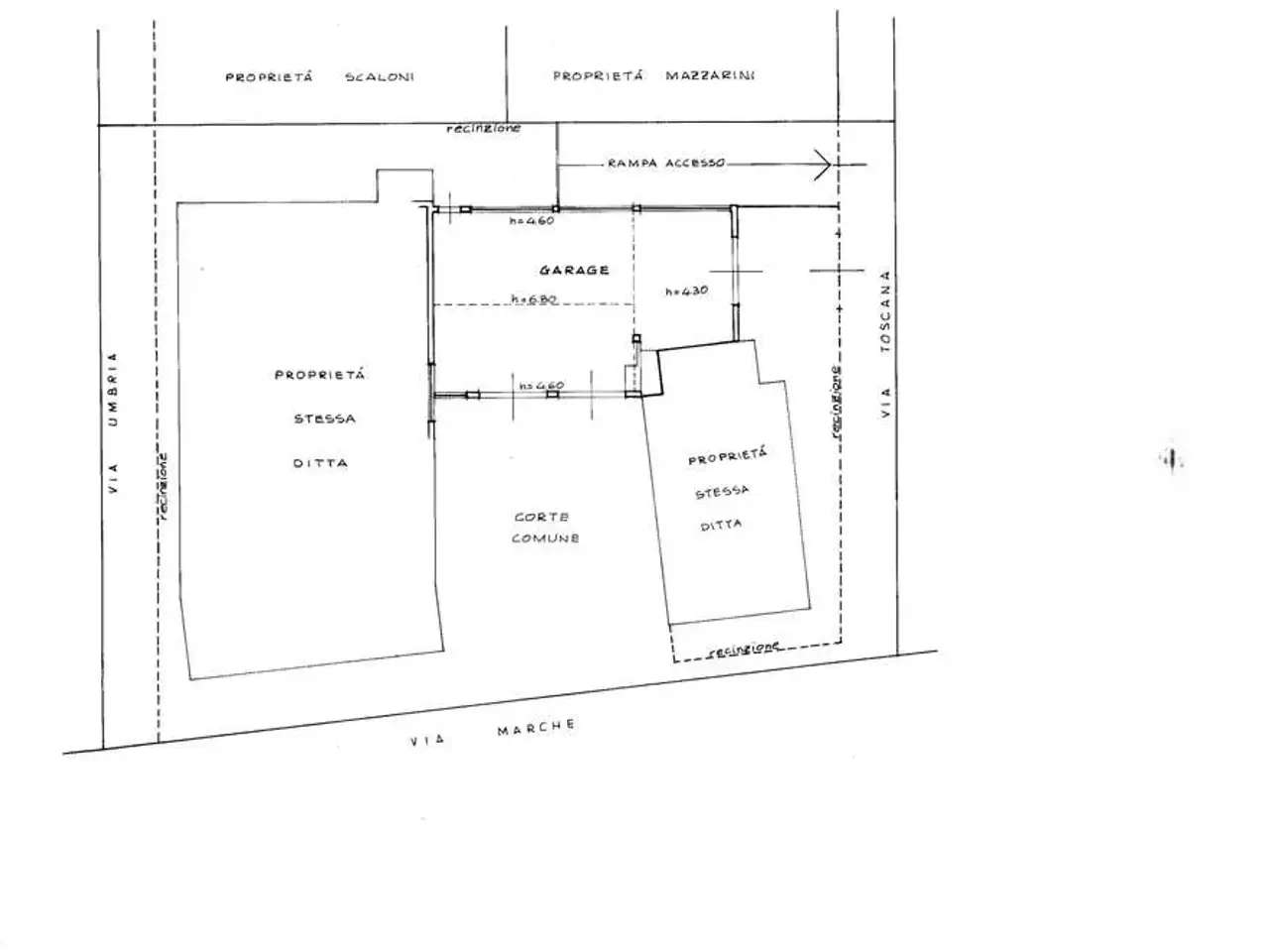 Palazzina commerciale in Via Marche 3, Jesi, {3} - Planimetria 1