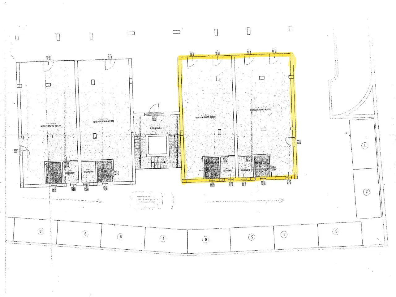 Negozio in Via Tiburtina, Frosinone, {3} - Planimetria 1
