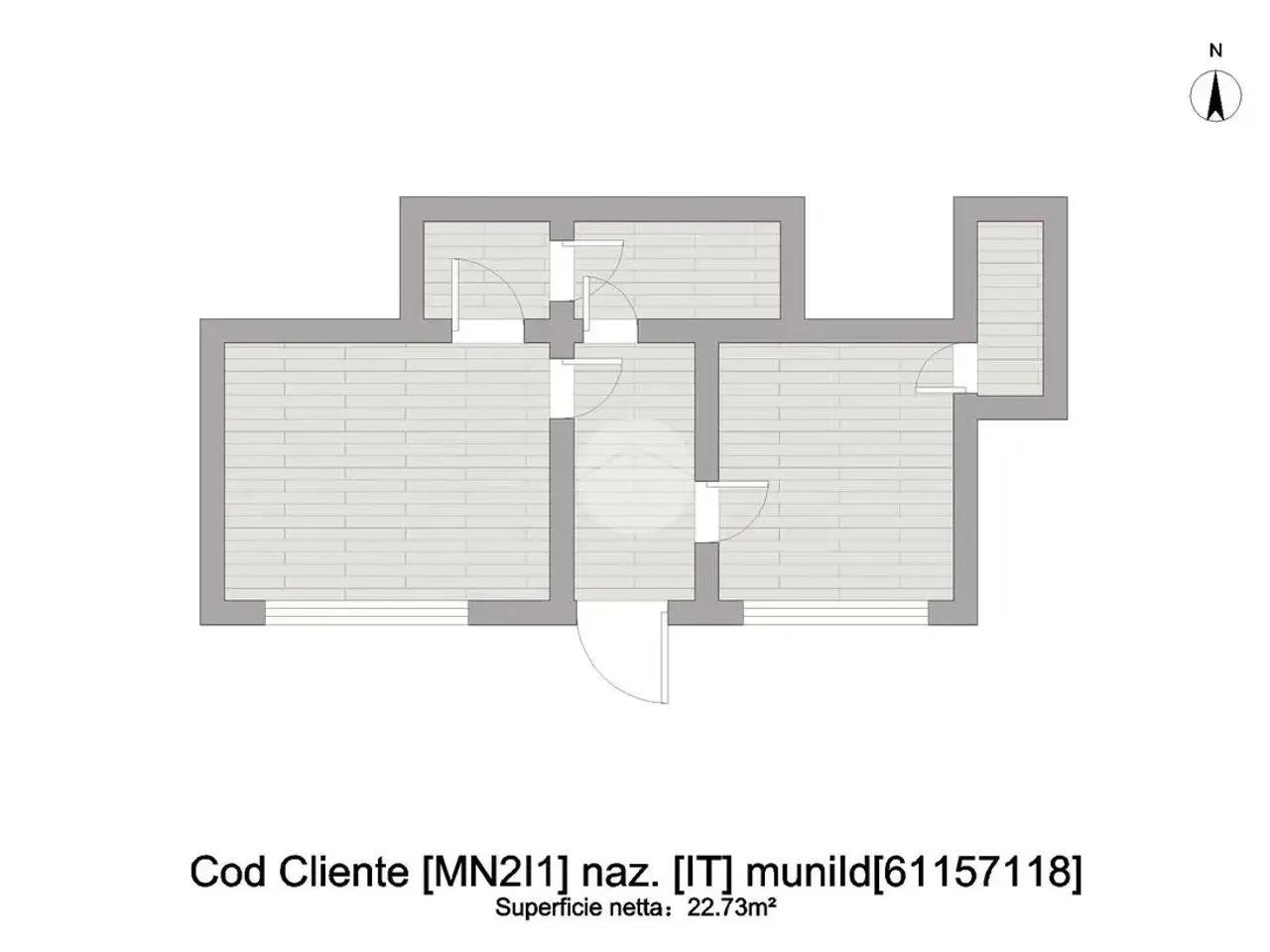Ufficio in Via Piave 61, Castel Goffredo, {3} - Planimetria 1