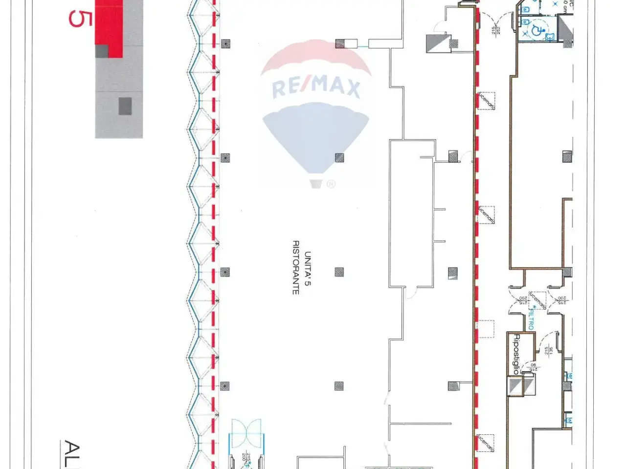 Negozio in Via del Commercio 20, Busnago, {3} - Planimetria 1