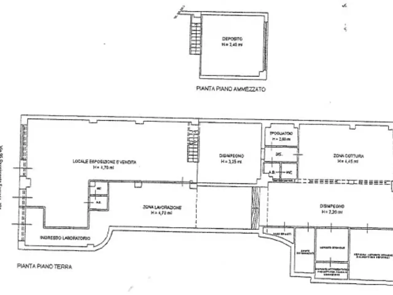 Negozio in Via 95 Reggimento Fanteria 104, Lecce, {3} - Planimetria 1