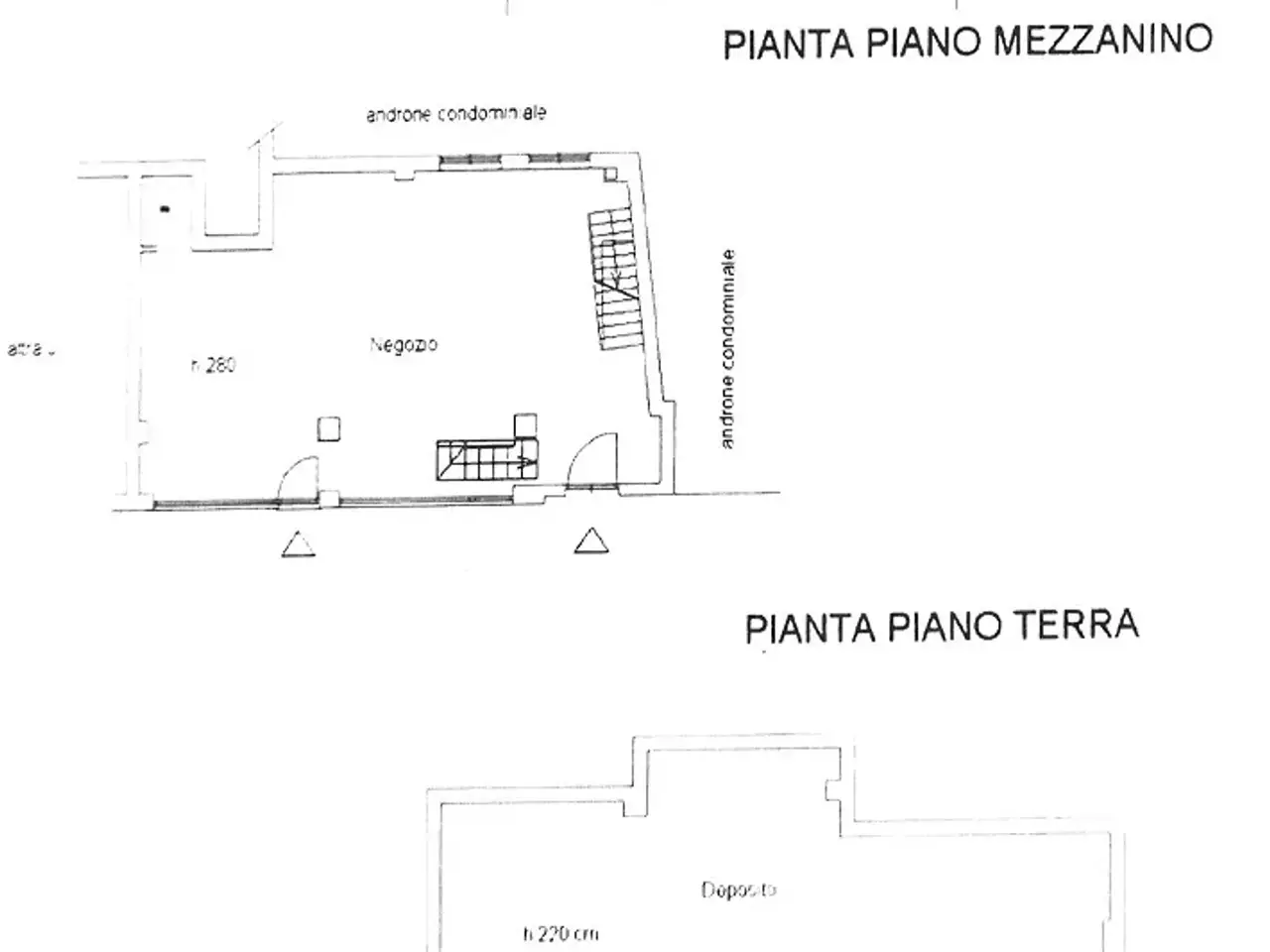 Locale commerciale in Via delle Porte Nuove, Firenze, {3} - Planimetria 1