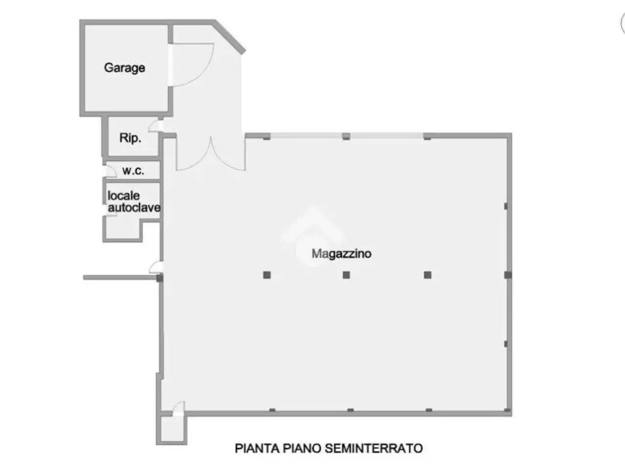 Capannone in Via Riccioni 6, Teramo, {3} - Planimetria 1