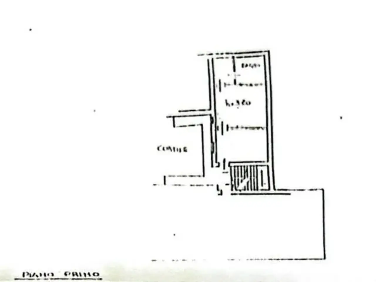 Monolocale in vendita, Vicolo Anselmi, Vigevano - Planimetria 1