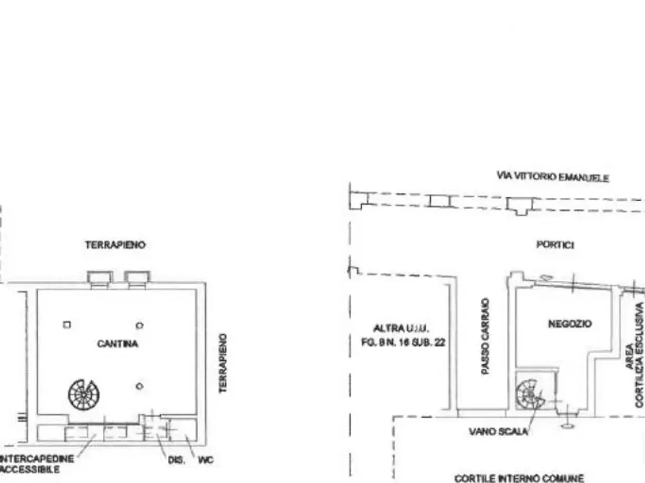 Negozio in Via Vittorio Emanuele II 169, Cirie', {3} - Planimetria 1