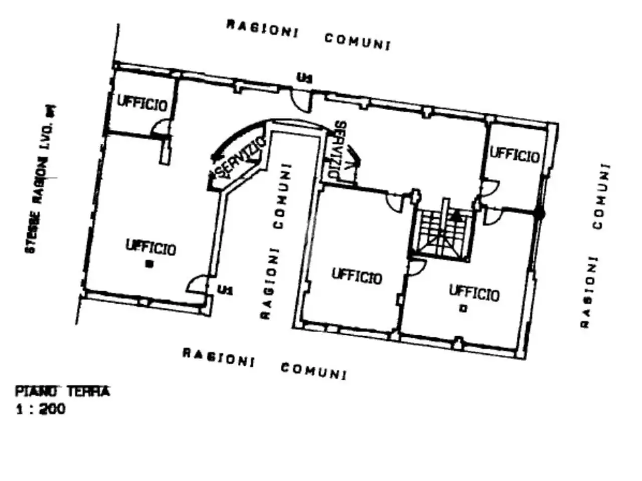 Ufficio in Via Massarotti 4, Cremona, {3} - Planimetria 1
