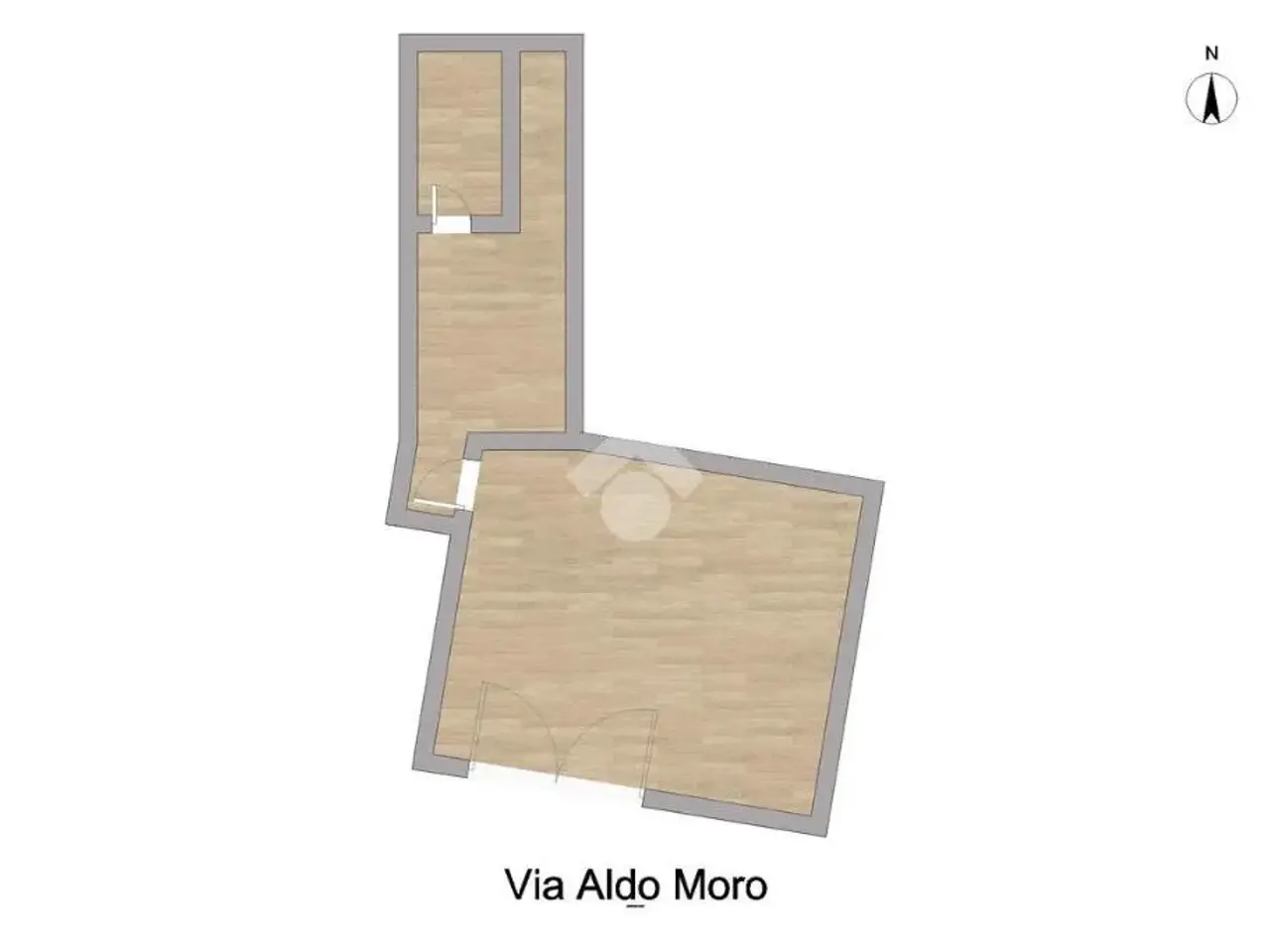 Negozio in Via Aldo Moro 50, San Giorgio A Cremano, {3} - Planimetria 1