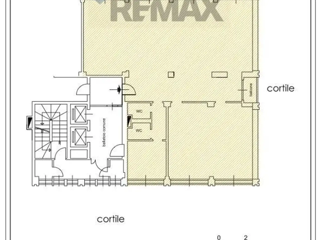 Ufficio in Via Valassina 24, Milano, {3} - Planimetria 1