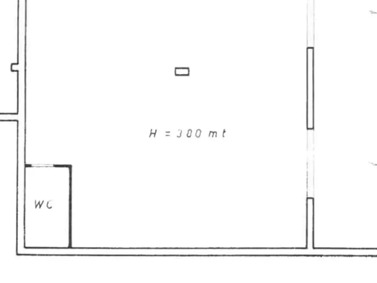 Negozio in Via Antonio Gramsci 73, Crispano, {3} - Planimetria 1