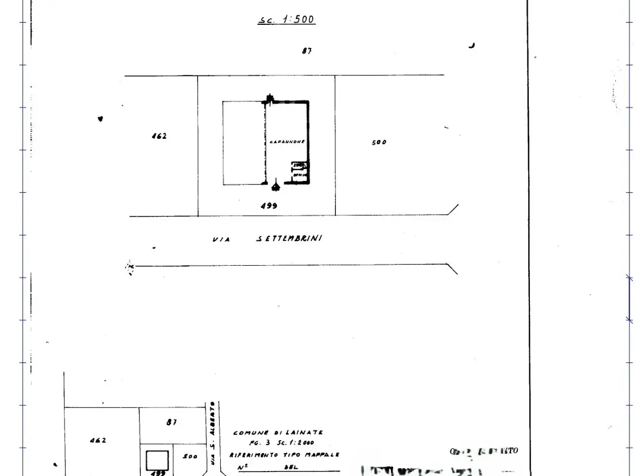 Capannone in Via l. Settembrini 25, Lainate, {3} - Planimetria 1