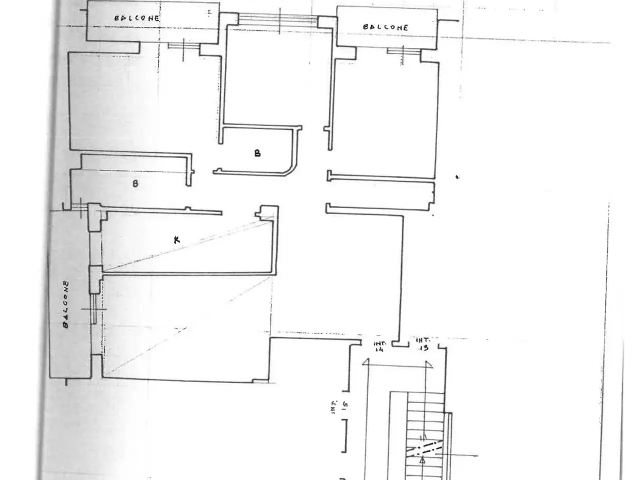 Quadrilocale in Via Bartolomeo Perestrello 116, Roma - Planimetria 1