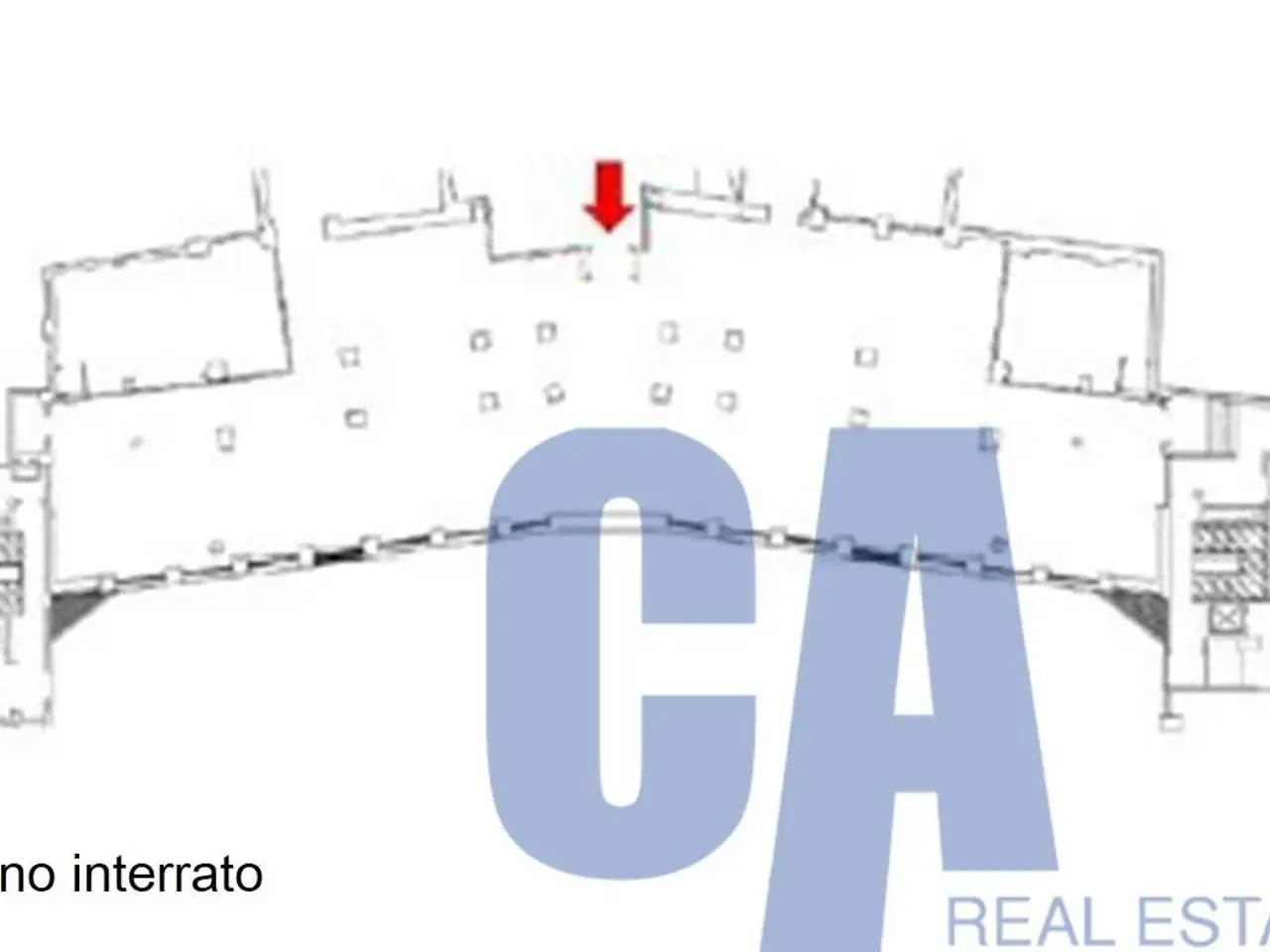 Ufficio in Via Vittor Pisani, Milano, {3} - Planimetria 1