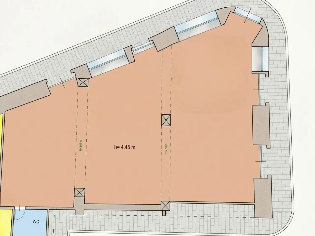 Negozio in Lungomare Trieste, Salerno, {3} - Planimetria 1