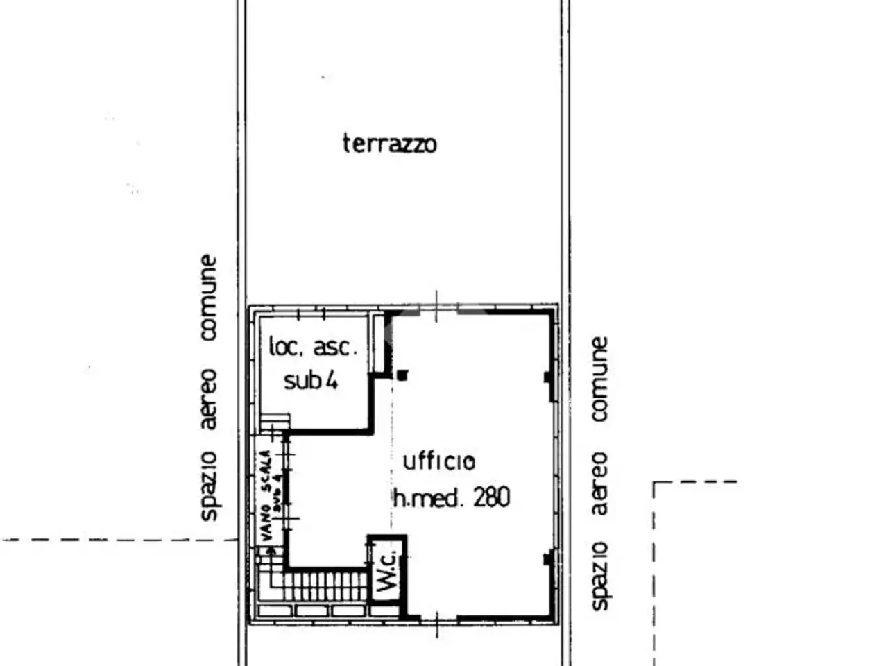 Ufficio in Viale Alcide De Gasperi 60, Crema, {3} - Planimetria 1