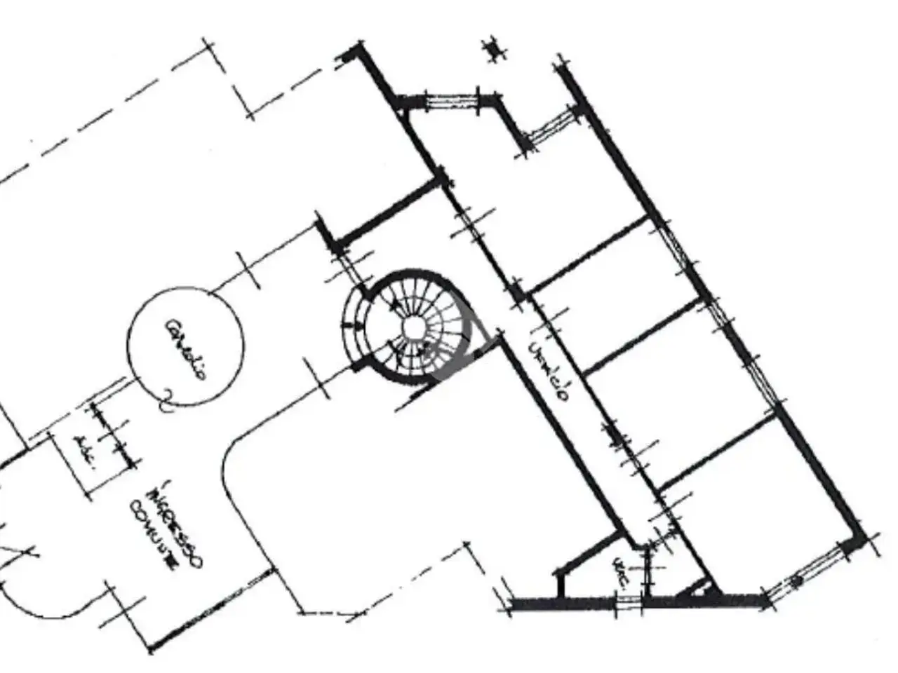 Ufficio in Via Lidice, Bergamo, {3} - Planimetria 1