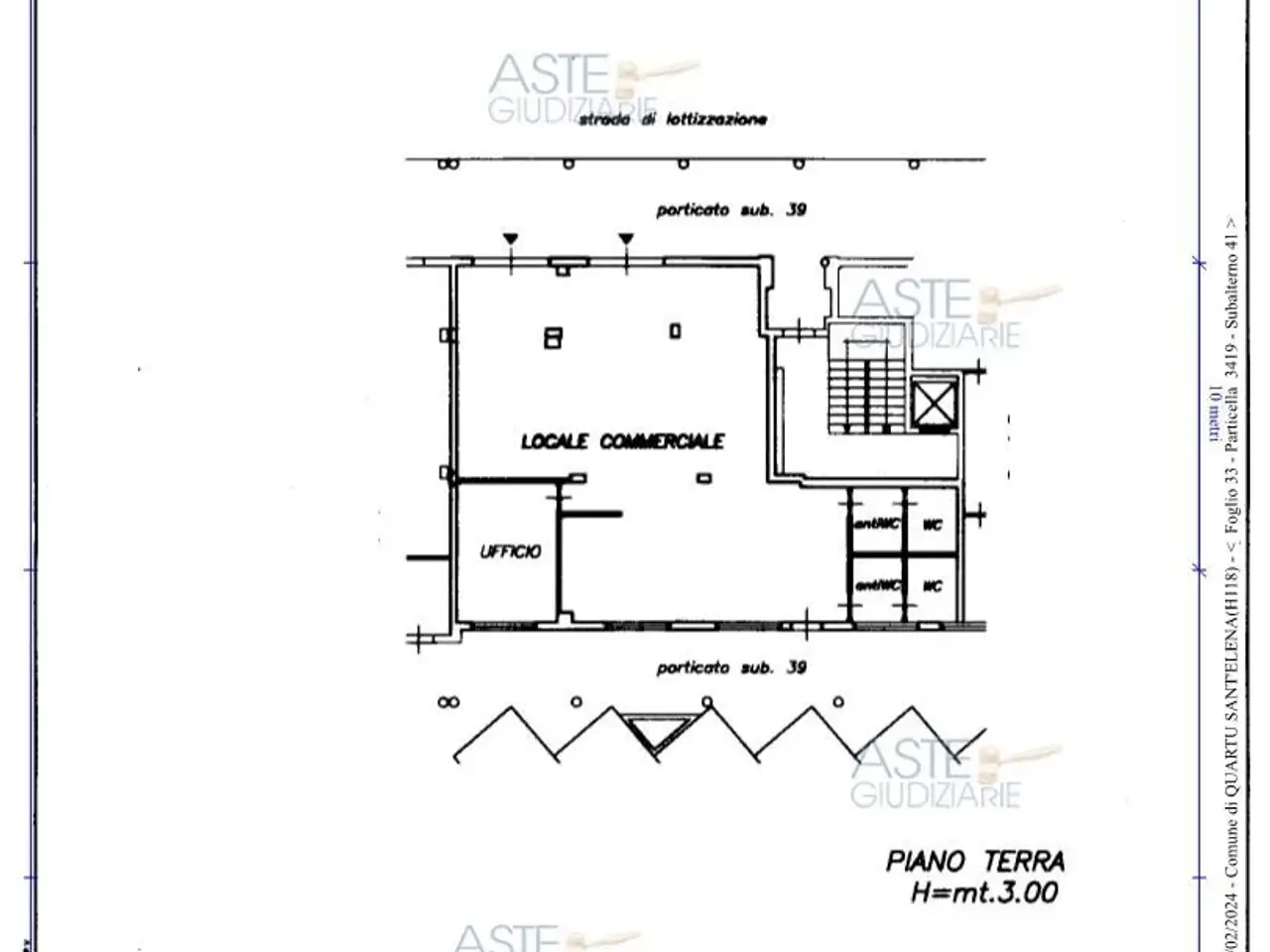 Negozio in Via Monaco, 09045 Quartu Sant'Elena Ca, Italia 09045, Quartu Sant'Elena, {3} - Planimetria 1