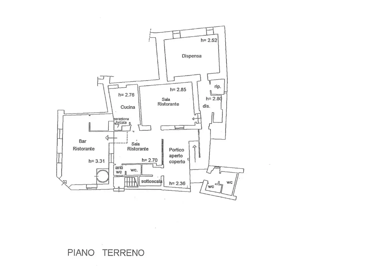 Negozio in Via Antonio Michela 43, Aglie', {3} - Planimetria 1