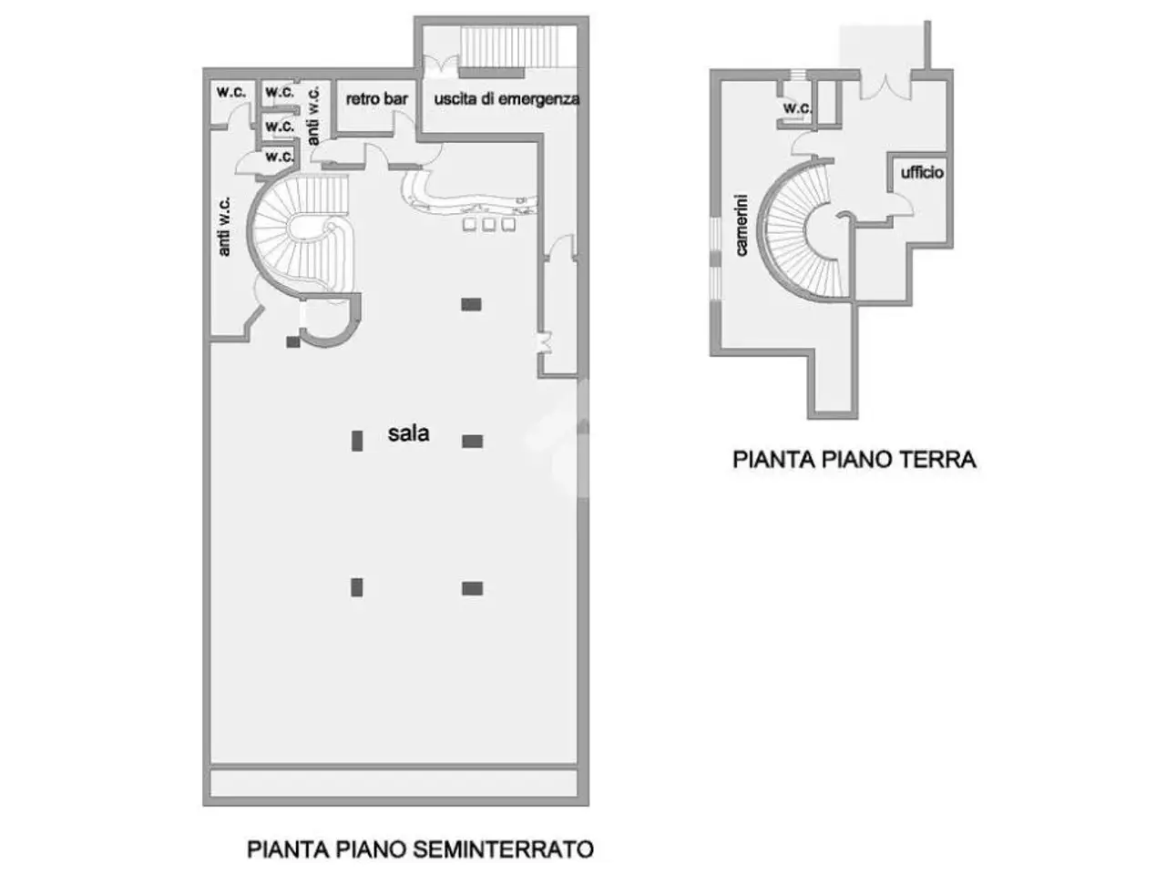 Negozio in Via Brenta 8, Roseto Degli Abruzzi, {3} - Planimetria 1