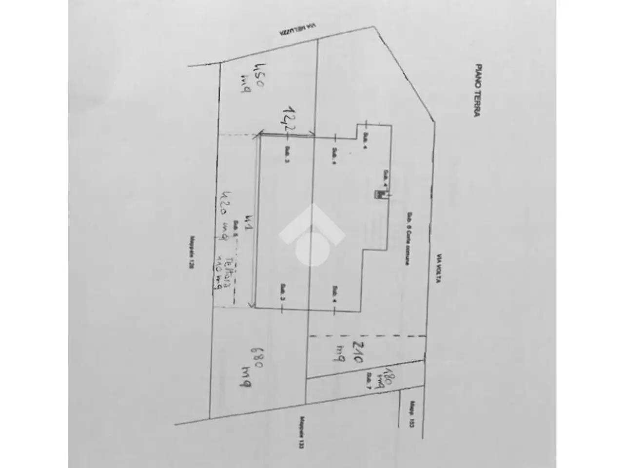 Capannone in Piazza Kennedy 51, Dozza, {3} - Planimetria 1