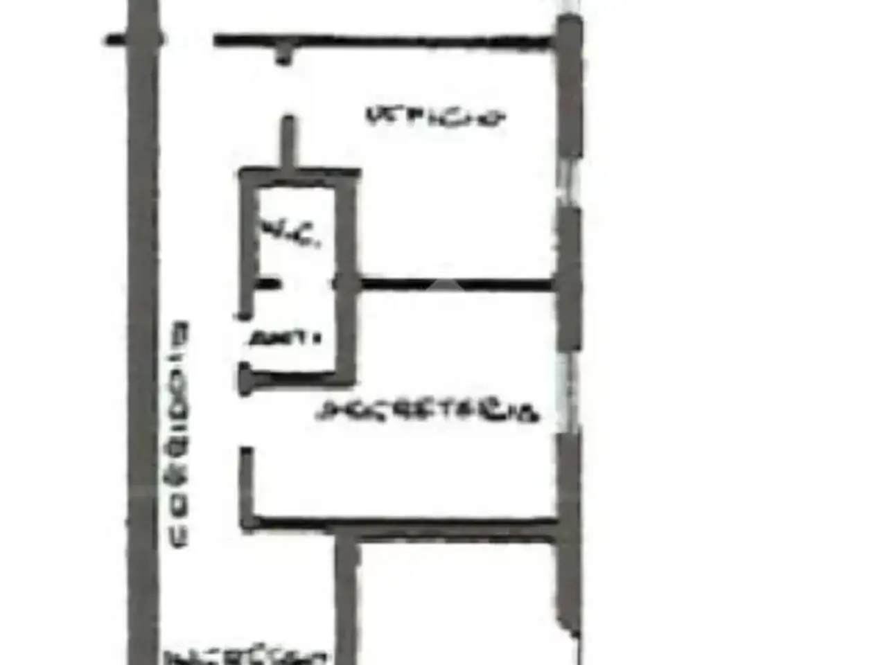 Ufficio in Via G. Mion 25, Mira, {3} - Planimetria 1