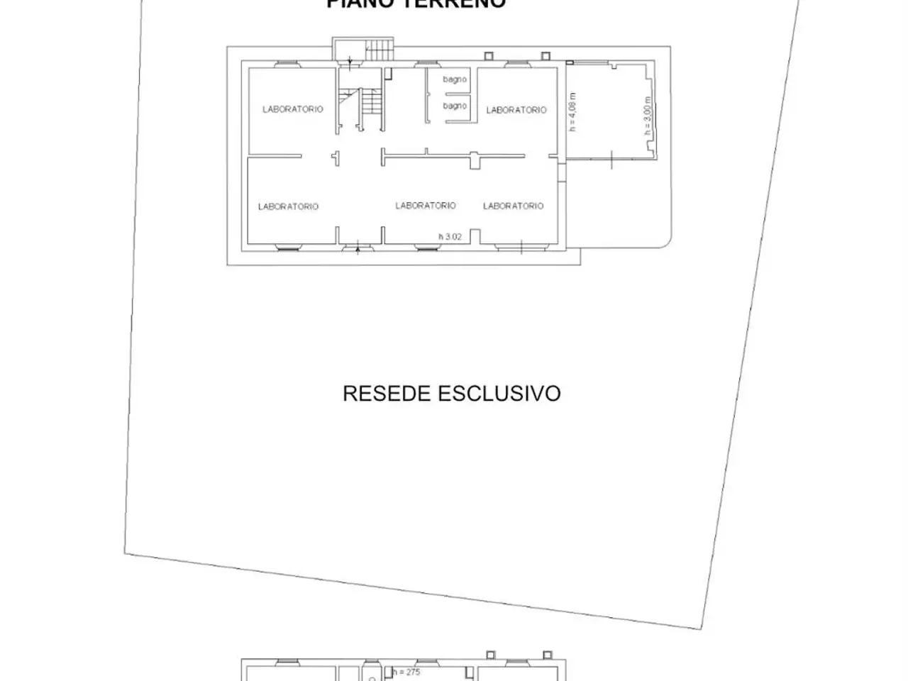 Laboratorio in , Firenze, {3} - Planimetria 1